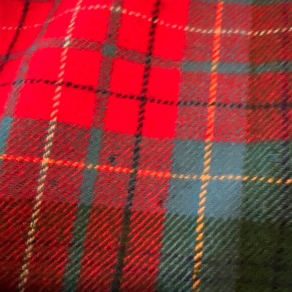 Vintage Knockabouts Pendleton 100% Wool Plaid Matching Set Scarf Shirt & Pants - Picture 14 of 16